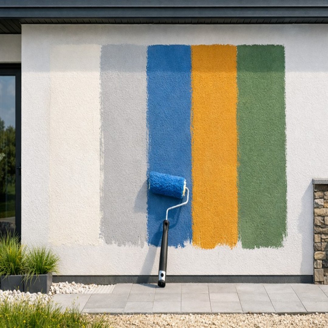 choix de peinture facade 