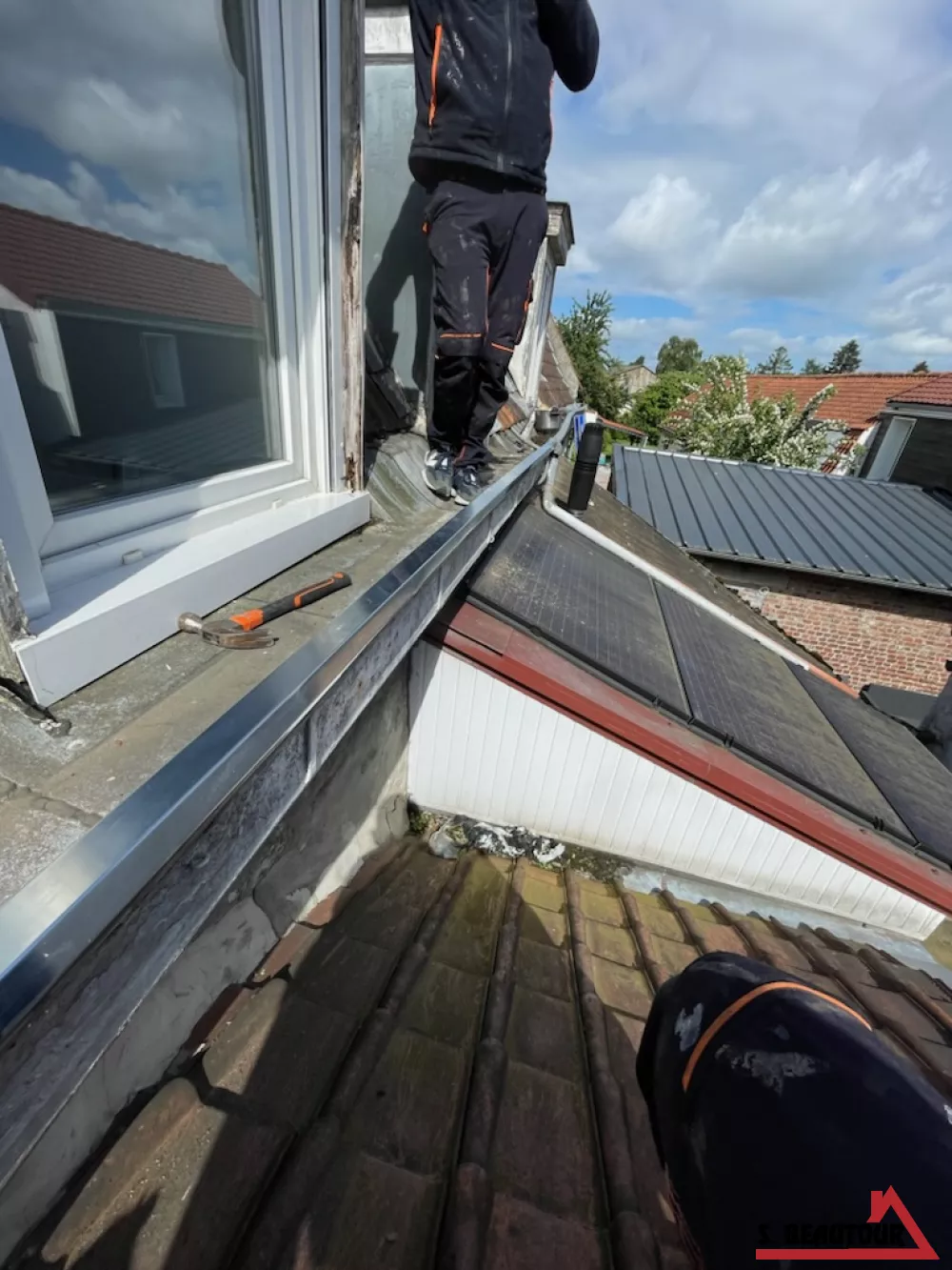  remplacement couvre joint cheneau