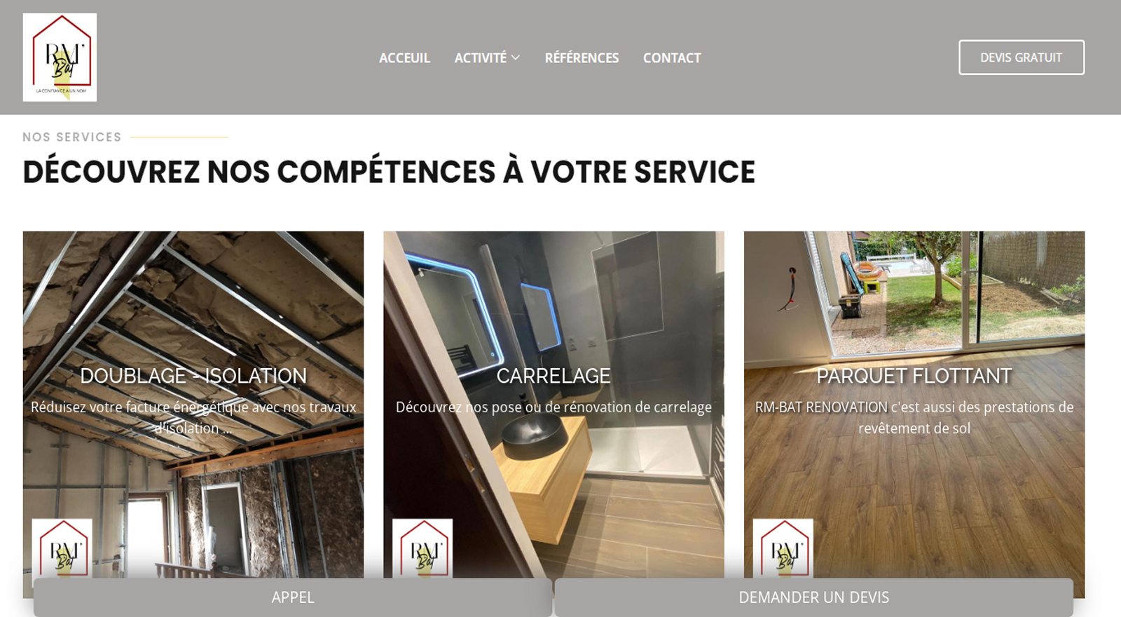 rm bat entreprise de rénovation sur lyon